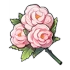 A Bouquet of Ball Peonies Icon