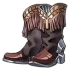 Nietenbesetzte Reitstiefel der Musketierin Icon