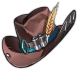 ガンマンの草の穂フェルト帽 Large Icon