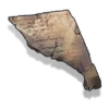 Fragment de manuscrit déchiré